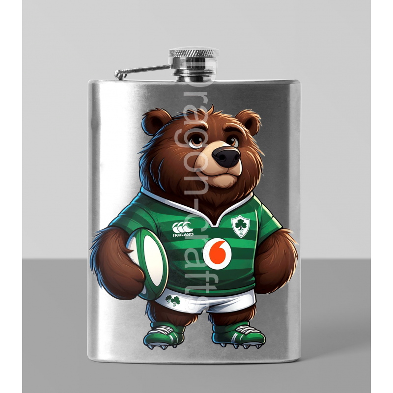 8oz Hip Flask - IRE(2)