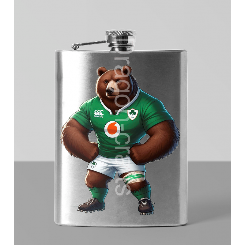 8oz Hip Flask - IRE(3)