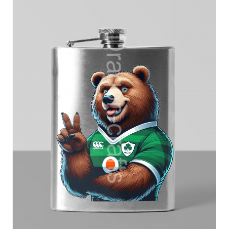 8oz Hip Flask - IRE(7)