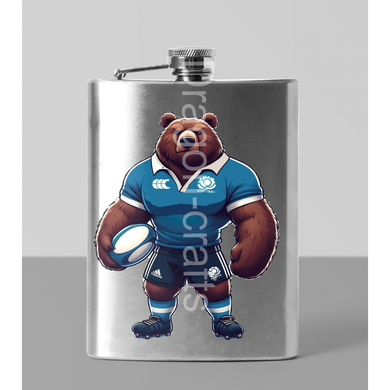 8oz Hip Flask - Sco(4) 8oz Hip Flask - Sco(4)