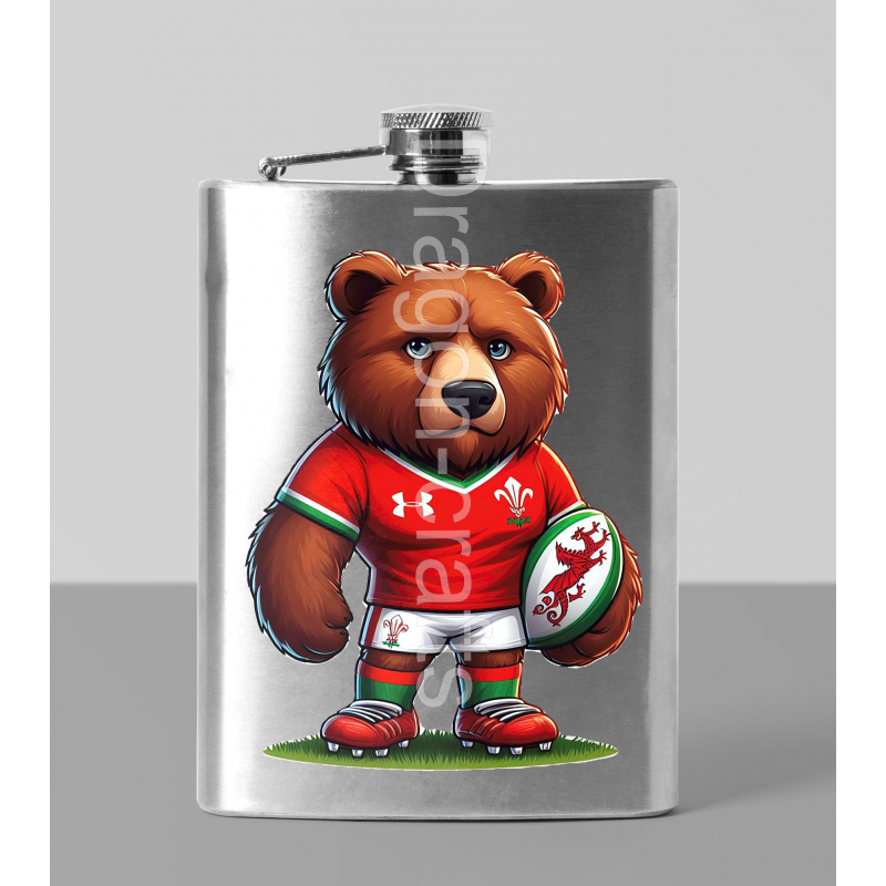 8oz Hip Flask - Wal(11)