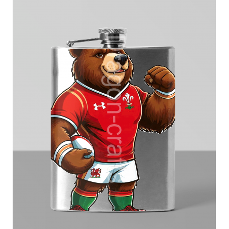 8oz Hip Flask - Wal(3)