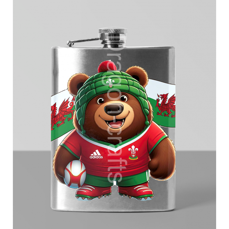 8oz Hip Flask - Wal(6) 8oz Hip Flask - Wal(6)