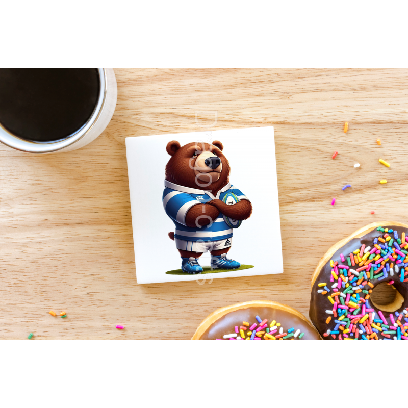CERAMIC TILE COASTER/ TRIVET - GEN(2)