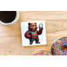 CERAMIC TILE COASTER/ TRIVET - GEN(3)