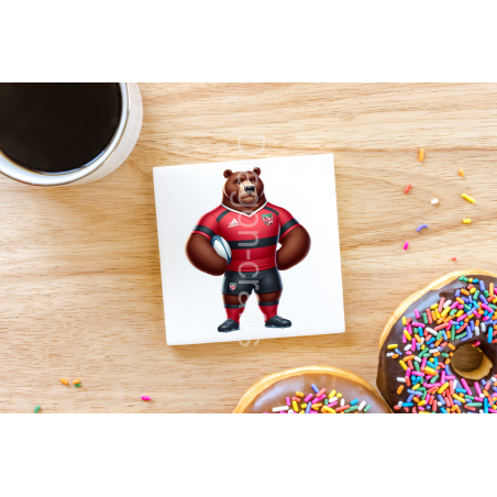 CERAMIC TILE COASTER/ TRIVET - GEN(7)