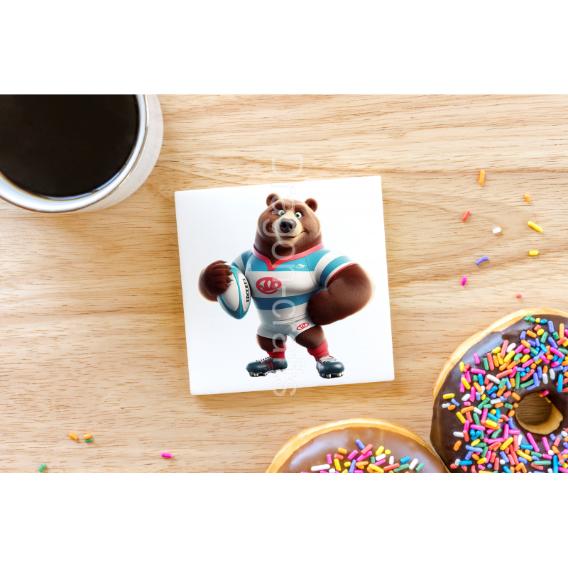 CERAMIC TILE COASTER/ TRIVET - GEN(8)