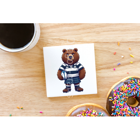 CERAMIC TILE COASTER/ TRIVET - Sco(2)