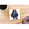 CERAMIC TILE COASTER/ TRIVET - Sco(9)