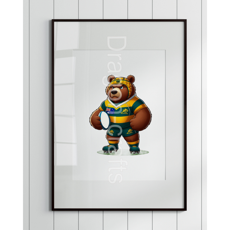 Print of design (option to be framed) - AUS(5)