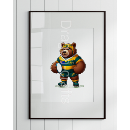 Print of design (option to be framed) - AUS(5)