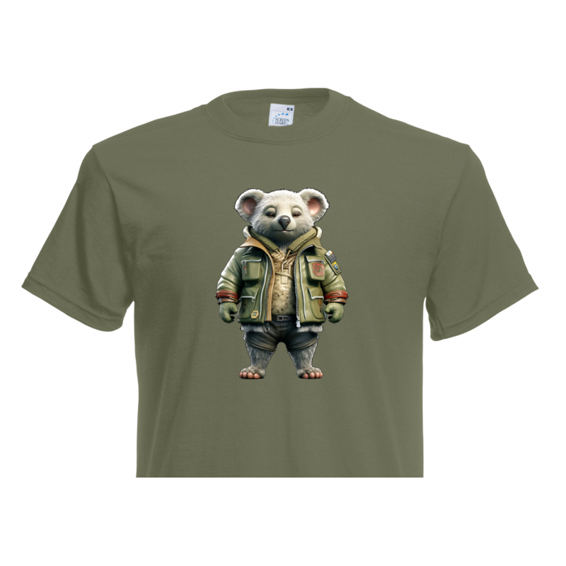 T- Shirt - Leather Koala T- Shirt - Leather Koala