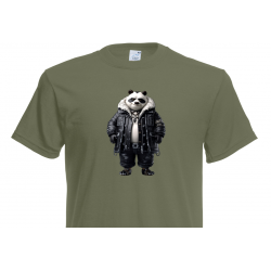 T- Shirt -   Leather Panda 1