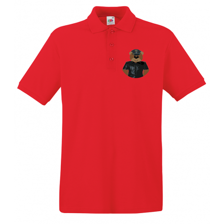 Polo Shirt Adult - Leather bear in shirt