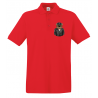 Polo Shirt Adult - leather bear in biker jacket