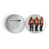 25mm Round Metal Badge - Tattoo Guy - 55