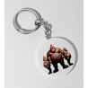 35mm Round Keyring - Tattoo Guy - 10