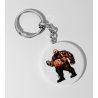 35mm Round Keyring - Tattoo Guy - 12