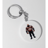 35mm Round Keyring - Tattoo Guy - 19