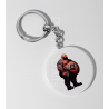 35mm Round Keyring - Tattoo Guy - 28