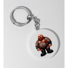 35mm Round Keyring - Tattoo Guy - 48
