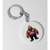 35mm Round Keyring - Tattoo Guy - 52