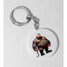 35mm Round Keyring - Tattoo Guy - 7