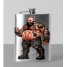 8oz Hip Flask - Tattoo Guy - 12