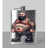 8oz Hip Flask - Tattoo Guy - 13