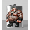 8oz Hip Flask - Tattoo Guy - 14