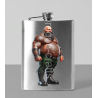 8oz Hip Flask - Tattoo Guy - 23