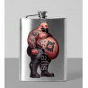 8oz Hip Flask - Tattoo Guy - 28