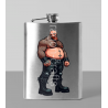 8oz Hip Flask - Tattoo Guy - 40