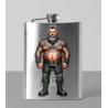 8oz Hip Flask - Tattoo Guy - 43