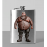 8oz Hip Flask - Tattoo Guy - 53