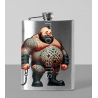 8oz Hip Flask - Tattoo Guy - 7