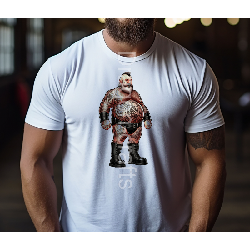 Big and Tall T-Shirt - Tattoo Guy - 15 Big and Tall T-Shirt - Tattoo Guy - 15
