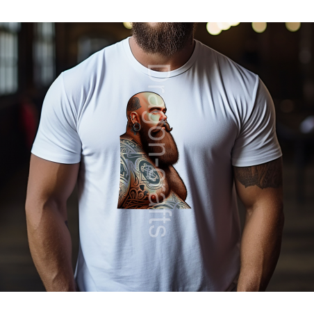 Big and Tall T-Shirt - Tattoo Guy - 21