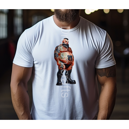 Big and Tall T-Shirt - Tattoo Guy - 33