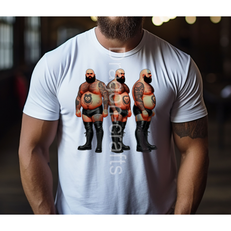 Big and Tall T-Shirt - Tattoo Guy - 55