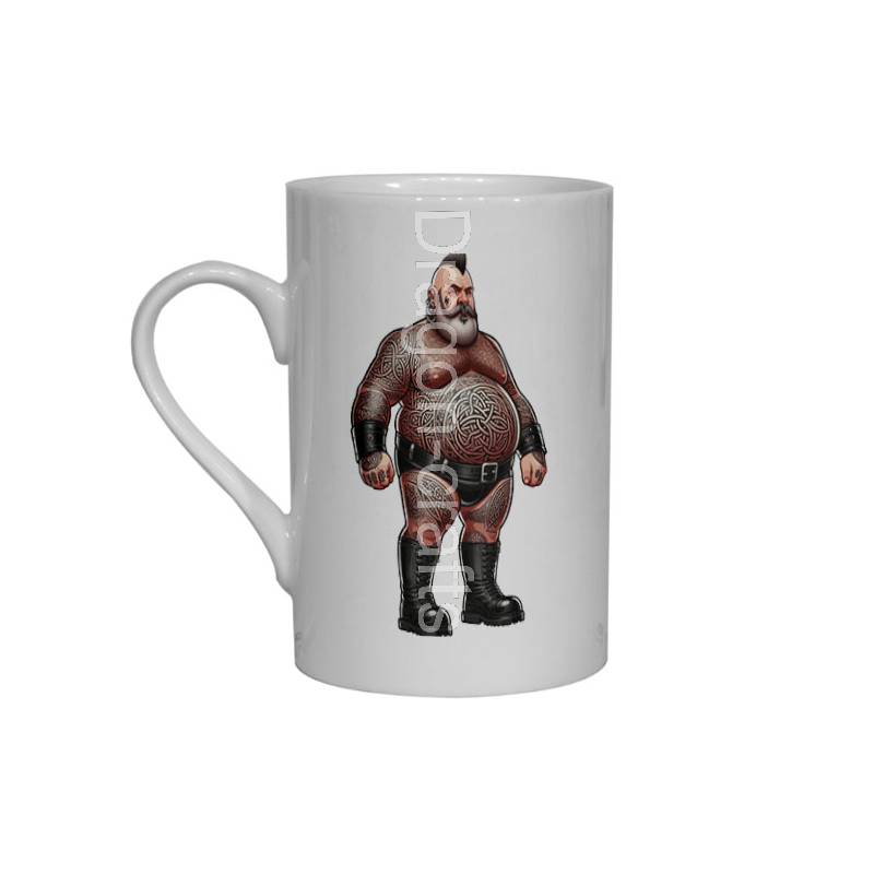 Bone China Mug  - Tattoo Guy - 15