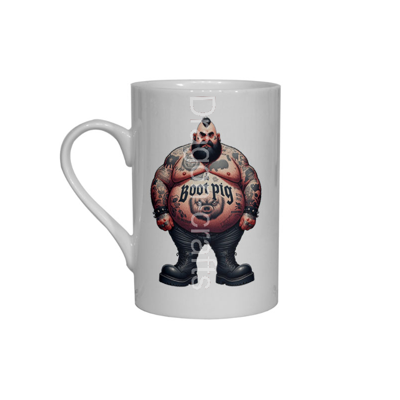 Bone China Mug  - Tattoo Guy - 16