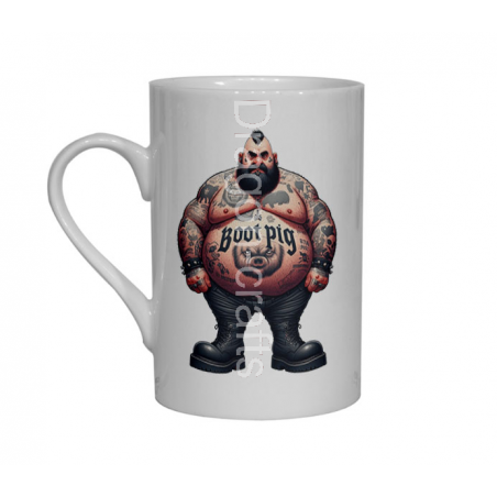 Bone China Mug  - Tattoo Guy - 16