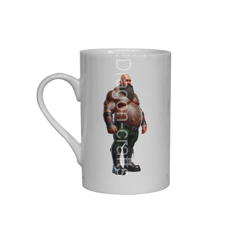 Bone China Mug - Tattoo Guy - 23 Bone China Mug - Tattoo Guy - 23
