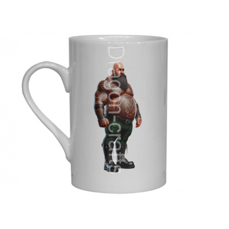 Bone China Mug  - Tattoo Guy - 23
