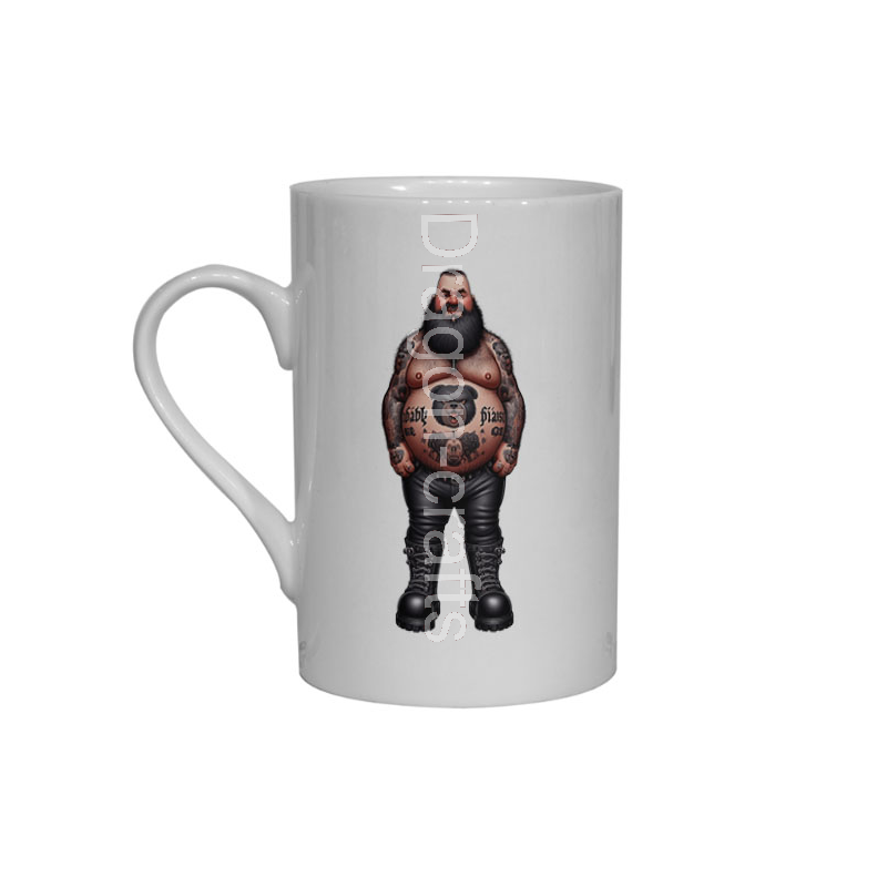 Bone China Mug - Tattoo Guy - 25 Bone China Mug - Tattoo Guy - 25