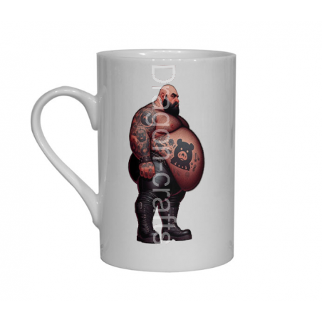 Bone China Mug  - Tattoo Guy - 28