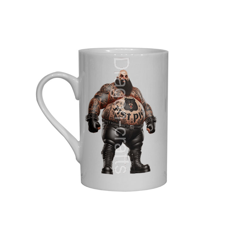 Bone China Mug  - Tattoo Guy - 29