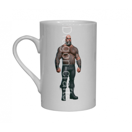 Bone China Mug  - Tattoo Guy - 3