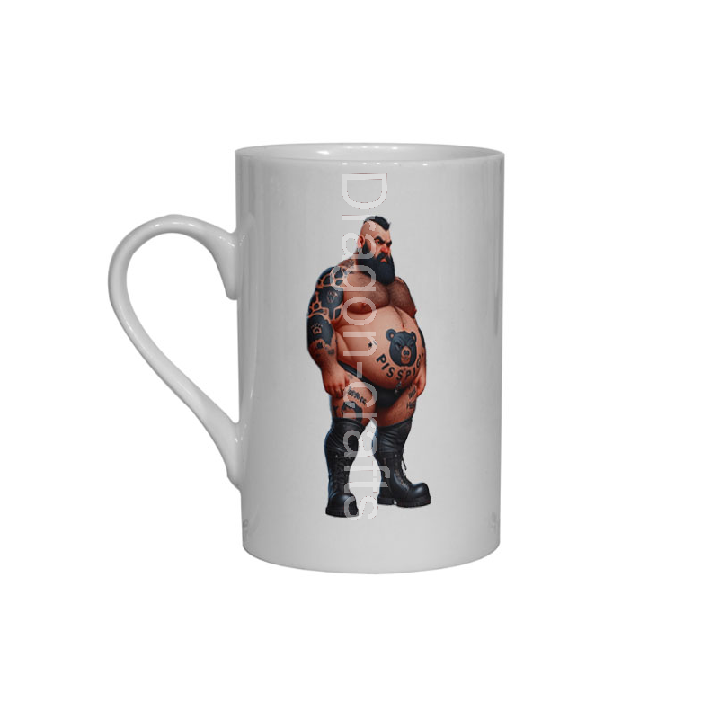 Bone China Mug  - Tattoo Guy - 33